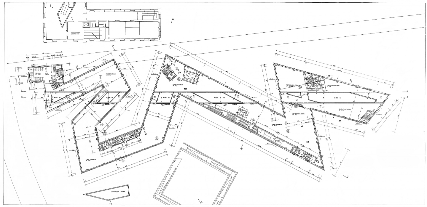 Jewish Museum, Berlin - Plan